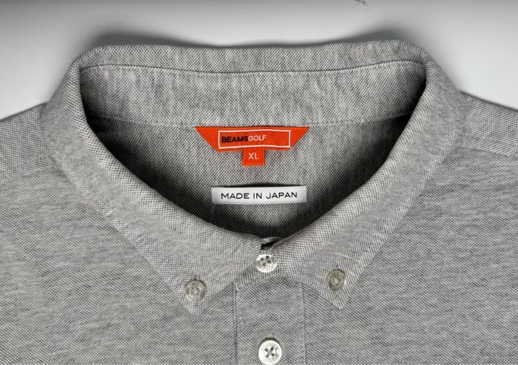 ⚠️MADE IN JAPAN‼️เสื้อโปโล BEAMS ของแท้ รุ่นแพง BEAMSGOLF รูปที่ 9