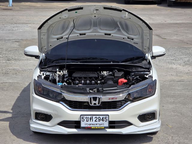 Honda City 2019 1.5 Sv Plus i-VTEC Sedan เบนซิน ไม่ติดแก๊ส เกียร์อัตโนมัติ ขาว รูปที่ 3