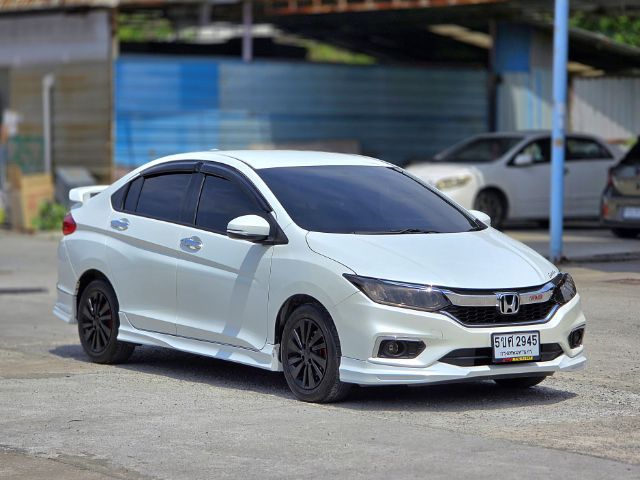 Honda City 2019 1.5 Sv Plus i-VTEC Sedan เบนซิน ไม่ติดแก๊ส เกียร์อัตโนมัติ ขาว รูปที่ 2