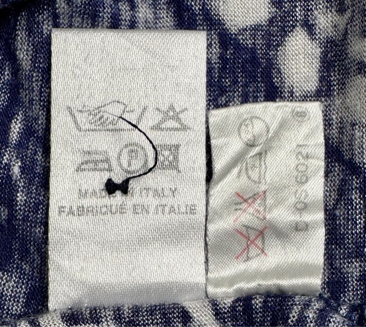 ⚠️MADE IN ITALY‼️เสื้อโปโล VENTO NUOVO ของแท้  ลายสวย สไตล์ VINTAGE  รูปที่ 8