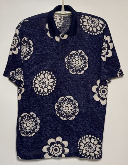 ⚠️MADE IN ITALY‼️เสื้อโปโล VENTO NUOVO ของแท้  ลายสวย สไตล์ VINTAGE  รูปที่ 4