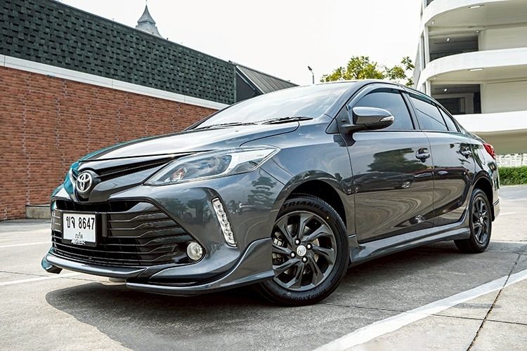 Toyota Vios 2022 1.5 Mid Sedan เบนซิน ไม่ติดแก๊ส เกียร์อัตโนมัติ เทา