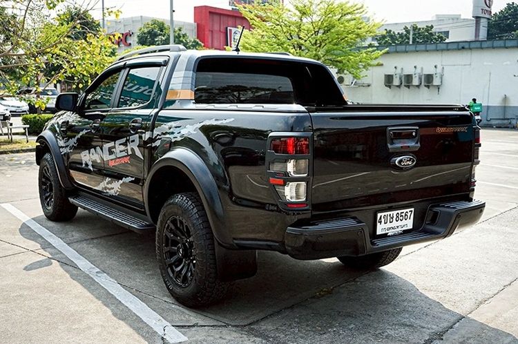 Ford Ranger 2023 2.0 Hi-Rider Wildtrak Pickup ดีเซล ไม่ติดแก๊ส เกียร์อัตโนมัติ ดำ รูปที่ 3