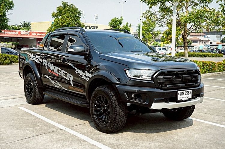 Ford Ranger 2023 2.0 Hi-Rider Wildtrak Pickup ดีเซล ไม่ติดแก๊ส เกียร์อัตโนมัติ ดำ