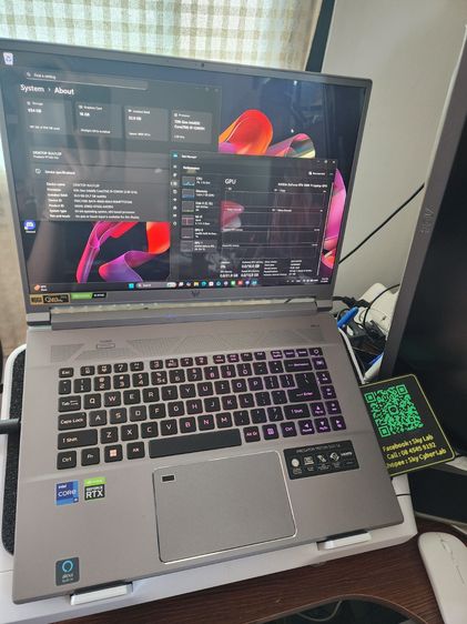 แลก-ขาย Gaming NB Predator i9-Gen12 ram32 RTX 3080Ti vram 16GB จอ 16" 240Hz ผ่าน Shopee ได้ รูปที่ 9