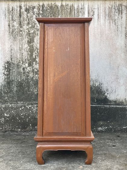 ตู้ไม้สักเก่าโบราณขาคู้ รูปที่ 5