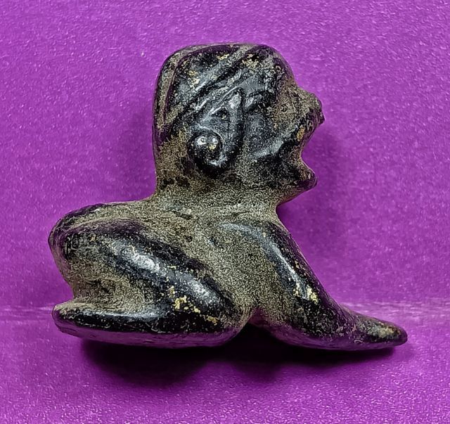 หนุมานหลวงปู่บุญวัดกลางบางแก้ว.(ลงรัก)