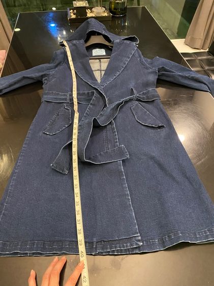 ปราด้า(ติดจองค่ะ) เดรสยีนส์ สภาพใหม่เอี่ยม  รูปที่ 8