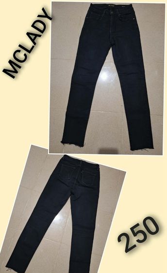 อื่นๆ ยีนส์ S ดำ แขนยาว กางเกงยืนส์ McLady