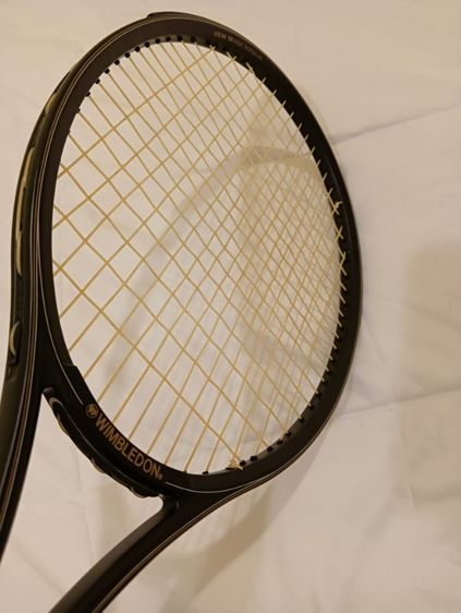 ประกาศขายไม้เทนนิส wimbledon หน้า 98 น้ำหนัก 340 กรัม สำหรับนักกีฬาที่ชอบไม้เทนนิสที่น้ำหนักเยอะ สภาพไม้ไม่แตกไม่ร้าว สภาพพร้อมใช้งาน  รูปที่ 6