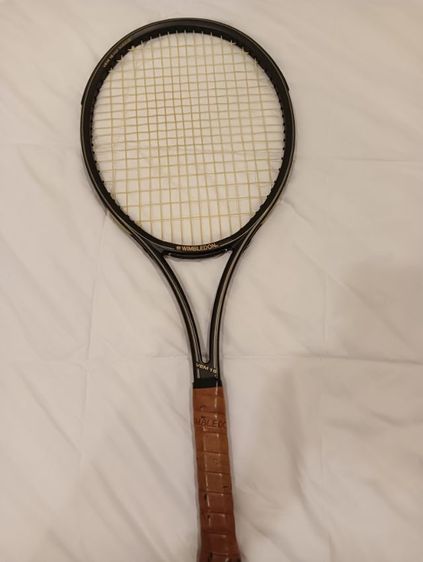 ประกาศขายไม้เทนนิส wimbledon หน้า 98 น้ำหนัก 340 กรัม สำหรับนักกีฬาที่ชอบไม้เทนนิสที่น้ำหนักเยอะ สภาพไม้ไม่แตกไม่ร้าว สภาพพร้อมใช้งาน  รูปที่ 2