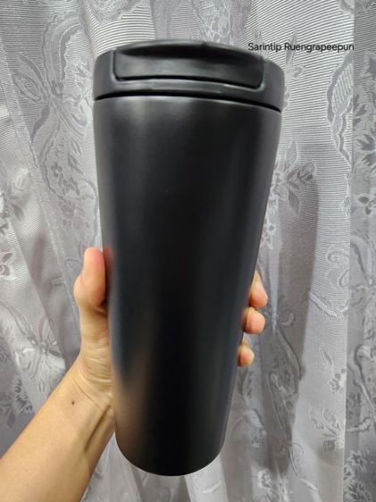STARBUCKS Etched Black Stainless Steel Tumbler 16 oz (473 ml) รูปที่ 11