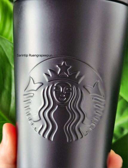 STARBUCKS Etched Black Stainless Steel Tumbler 16 oz (473 ml) รูปที่ 3