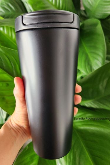 STARBUCKS Etched Black Stainless Steel Tumbler 16 oz (473 ml) รูปที่ 2