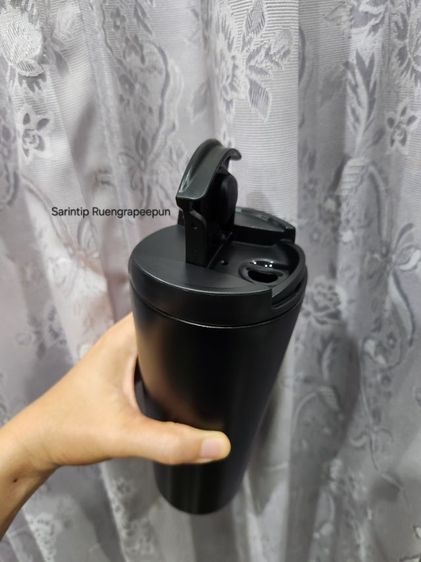 STARBUCKS Etched Black Stainless Steel Tumbler 16 oz (473 ml) รูปที่ 13