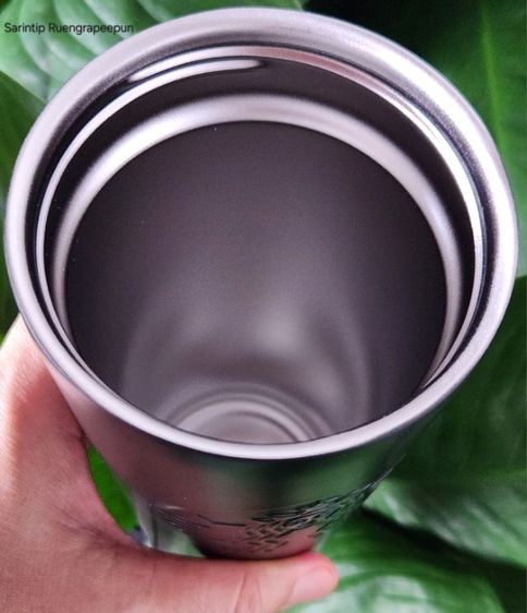 STARBUCKS Etched Black Stainless Steel Tumbler 16 oz (473 ml) รูปที่ 6
