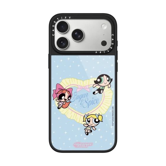 เคสนำเข้าจากเกาหลี iPhone 17 Pro Max ของแท้ Casetify x The Powerpuff Girls – Heart Case รูปที่ 3