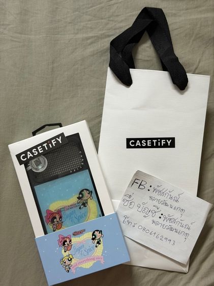 เคสนำเข้าจากเกาหลี iPhone 17 Pro Max ของแท้ Casetify x The Powerpuff Girls – Heart Case