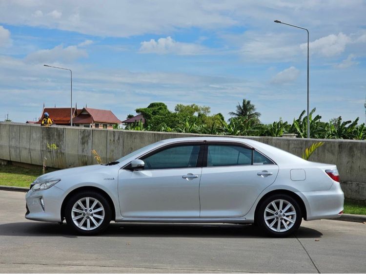 Toyota Camry 2013 2.4 Hybrid Sedan ไฮบริด เกียร์อัตโนมัติ บรอนซ์เงิน รูปที่ 4