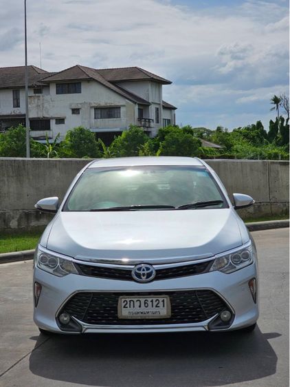 Toyota Camry 2013 2.4 Hybrid Sedan ไฮบริด เกียร์อัตโนมัติ บรอนซ์เงิน รูปที่ 2