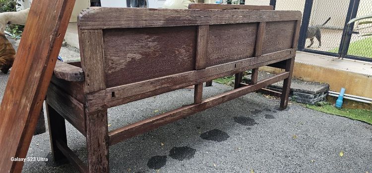 เตียงชักไม้สักโบราณ รูปที่ 5