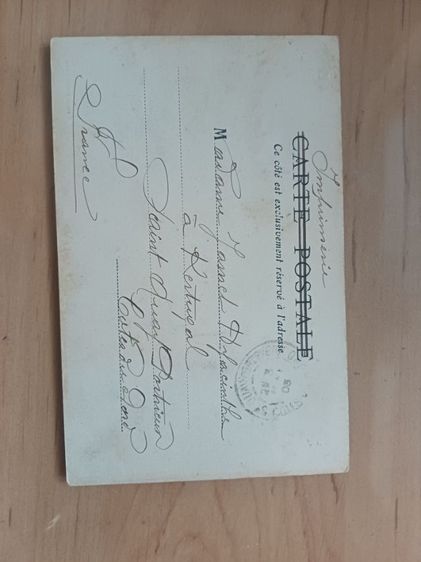 โปสการ์ดเก่า5ใบ รูปที่ 10