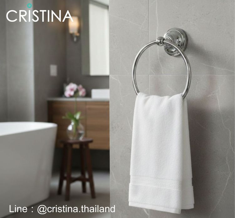 อื่นๆ CRISTINA ห่วงแขวนผ้าเช็ดมือ BE20