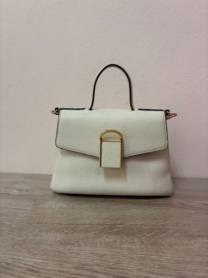 หญิง อื่นๆ กระเป๋าหนังแท้แบรนด์เกาหลี ROSA.K สีครีม สภาพสวยมาก