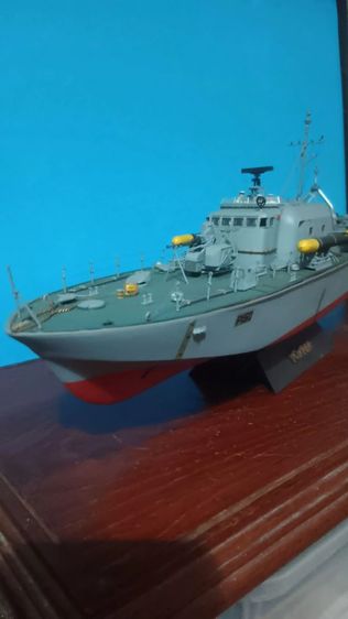 เรือ Torpido boat,พลาสติกโมเดลประกอบทำสีสมจริง,ขนาดใหญ่ รูปที่ 2