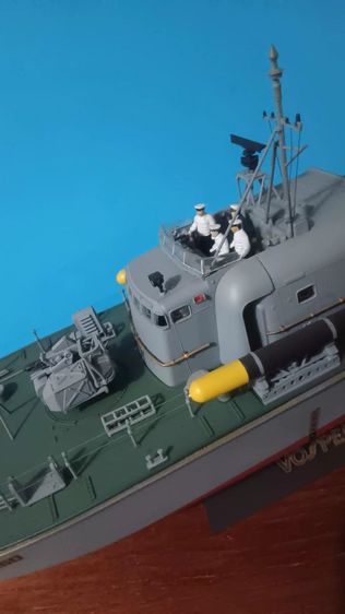 เรือ Torpido boat,พลาสติกโมเดลประกอบทำสีสมจริง,ขนาดใหญ่ รูปที่ 6
