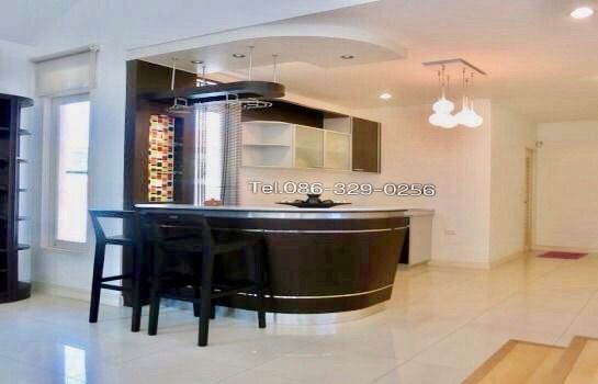 ตกแต่งครบ สำนักงานได้ 37,000 บาท Sukhumvit nice house for rent 4 BR walkable to Bangna BTS Home office ทำโฮม ออฟฟิศ รูปที่ 4