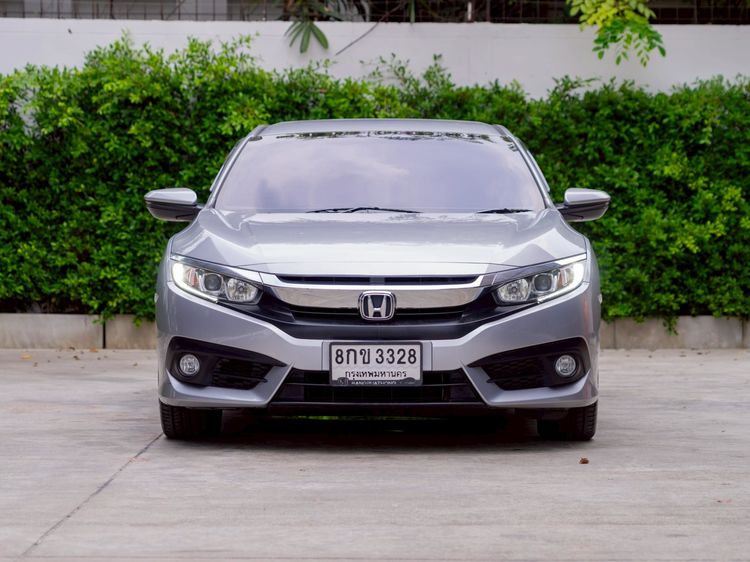 Honda Civic 2018 1.8 EL i-VTEC Sedan เบนซิน ไม่ติดแก๊ส เกียร์อัตโนมัติ เงิน รูปที่ 2