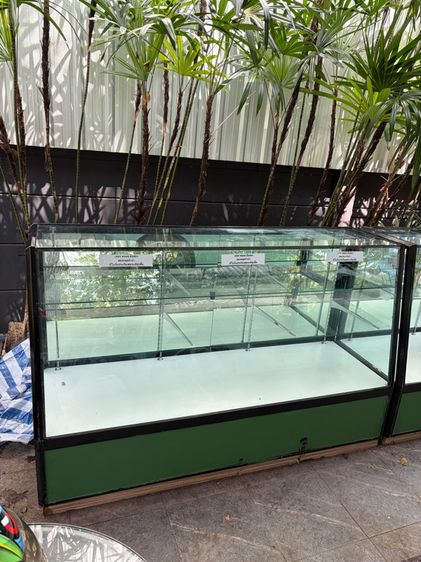 ขายตู้โชว์ ชั้นวางของ ตู้เค้ก ตู้ใส ตู้ขนม ตู้กระจก สภาพตามรูป มารับเองที่บ้านจ้า  รูปที่ 3