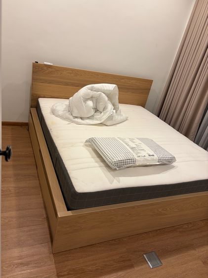 เตียง ที่นอน ตามสภาพ ของอีเกีย  ทั้งชุดตามรูป  รูปที่ 2