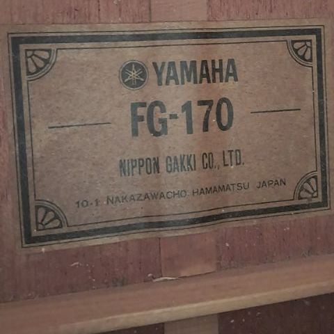 Yamaha FG-170 Green Label  รูปที่ 2