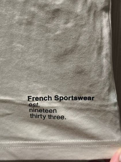 เสื้อยืด Lacoste มือหนึ่ง ของแท้ รูปที่ 7