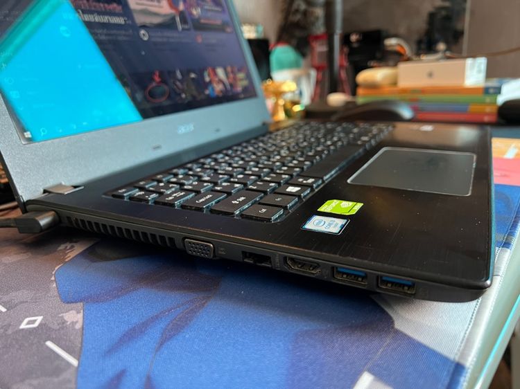 ขายโน้ตบุ๊ก Acer Aspire E5 สภาพดี การ์ดจอแยก แบตใหม่ พร้อมกระเป๋า รูปที่ 5