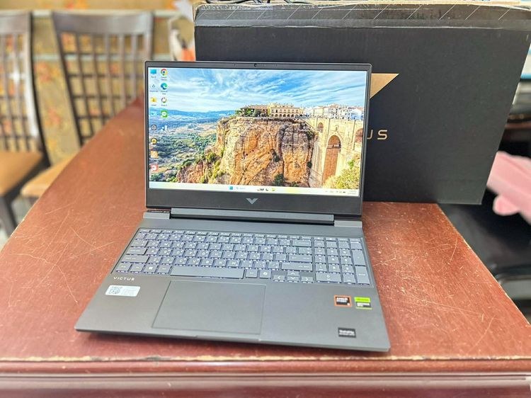 วินโดว์ 16 กิกะไบต์ HDMI ใช่ Notebook HP VICTUS มีประกันศูนย์