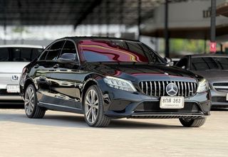 BENZ C-CLASS, C220d AVANTGARDE โฉม W205 ปี14-23 สีดำ จดทะเบียนปี2019