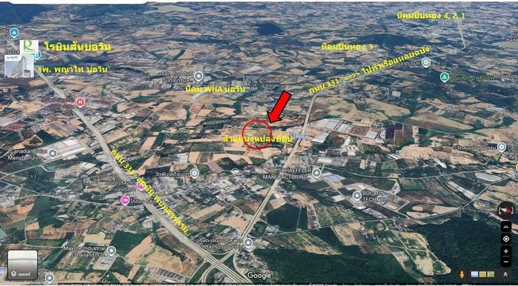 ขายทีดินศรีราชาติดถนนเส้น331 รูปที่ 4