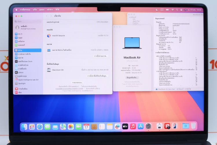MacBook Air M4 13" 16.512GB  - ID26020217 รูปที่ 4
