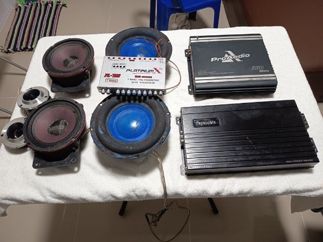 ขายชุดเครื่องเสียงรถยนต์มือสอง รูปที่ 2