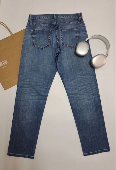 กางเกงยีนส์ขายาวทรงสลิม Boyfriends แบรนด์ Uniqlo‼️ รูปที่ 2