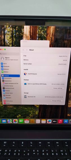 MacBook Pro 16” M4 Pro RAM 48GB SSD 512GB ครบกล่อง AppleCare+ ถึงปี 2028 สภาพใหม่เอี่ยม รูปที่ 3