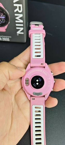 Garmin Forerunner 265S AMOLED สีชมพู GPS Smartwatch ฟิตเนสครบ กล่องครบ สภาพใหม่เอี่ยม รูปที่ 9