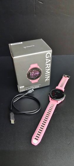 Garmin Forerunner 265S AMOLED สีชมพู GPS Smartwatch ฟิตเนสครบ กล่องครบ สภาพใหม่เอี่ยม รูปที่ 12