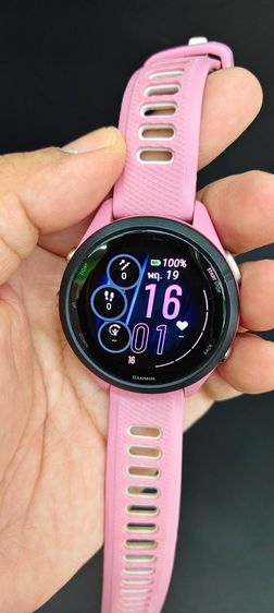 Garmin Forerunner 265S AMOLED สีชมพู GPS Smartwatch ฟิตเนสครบ กล่องครบ สภาพใหม่เอี่ยม รูปที่ 6