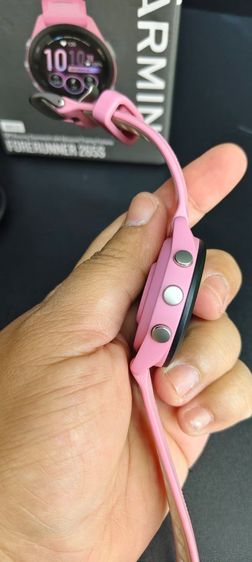 Garmin Forerunner 265S AMOLED สีชมพู GPS Smartwatch ฟิตเนสครบ กล่องครบ สภาพใหม่เอี่ยม รูปที่ 8