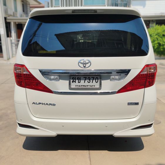 Toyota Alphard 2012 2.4 V Utility-car เบนซิน ไม่ติดแก๊ส เกียร์อัตโนมัติ ขาว รูปที่ 3