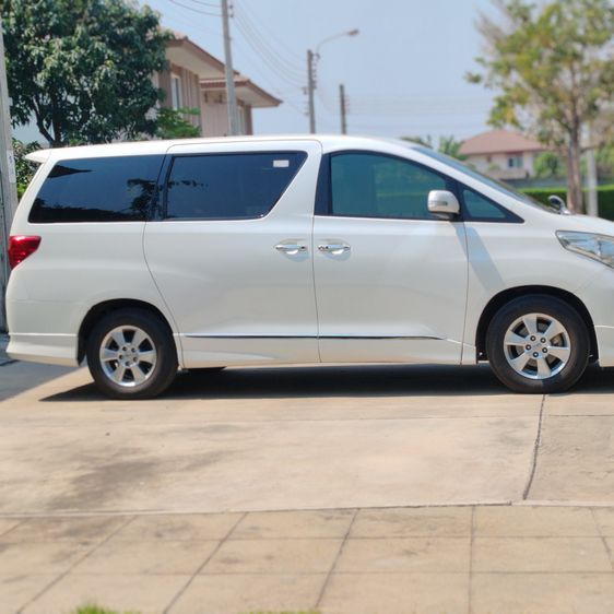 Toyota Alphard 2012 2.4 V Utility-car เบนซิน ไม่ติดแก๊ส เกียร์อัตโนมัติ ขาว รูปที่ 2